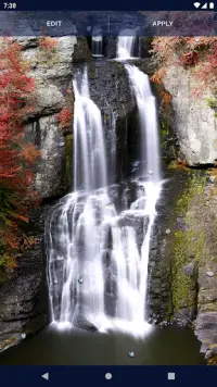 Waterfall 4K Live Wallpaper Screen Shot 5