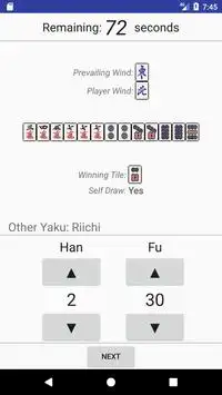 Riichi Mahjong Manager Screen Shot 1