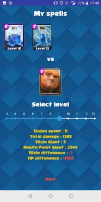 Spell Comparator for Clash Royale Screen Shot 4