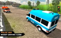 Car Police Van Chasing Gangster Game Screen Shot 1