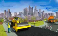 City Road Construction Vehicles Driver Sim 2018 Screen Shot 3