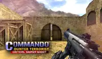 Commando Counter Terrorist Critical Sniper Shoot Screen Shot 1