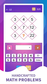 Math Genius - New Math Riddles & Puzzle Brain Game Screen Shot 1