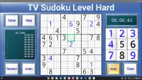 TV Sudoku: 4x4, 9x9 and 16x16 Screen Shot 11