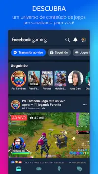 Facebook Gaming: para assistir, jogar e conectar Screen Shot 0
