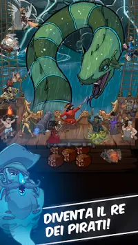 Idle Tap Pirates - Titani dell'oceano Screen Shot 4