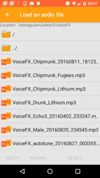 VoiceFX — изменение голоса с п Screen Shot 6