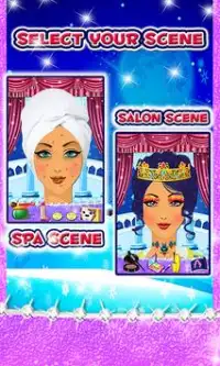 Snow Queen Beauty Salon Screen Shot 1