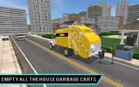 Real City Garbage Truck sim 3D Screen Shot 8