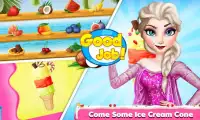 Ice Queen Making Ice Cream-Cooking Game Screen Shot 2