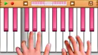 गुलाबी पियानो मुफ्त - Pink Piano Free Screen Shot 3