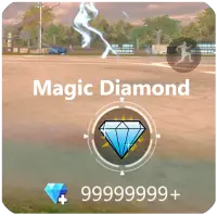 Free Magic Diamond Fire Spin Screen Shot 0