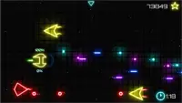 Espace profond:tireur d'arcade de néons de galaxie Screen Shot 4