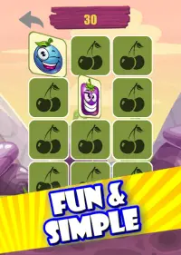 Funny Fruits Memory Game Screen Shot 2