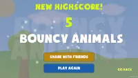 Bouncy Animals: Draw Line Jumping Adventure Screen Shot 3