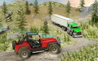 Offroad Jeep Prado Driving- Truck Driver Sim Screen Shot 10