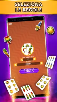 Scopa Offline: Gioco di Carte Screen Shot 2