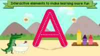 Tracing Letters and Numbers - ABC Kids Games Screen Shot 2