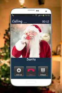 Call From Santa Claus - Santa Talking Phone Call Screen Shot 1