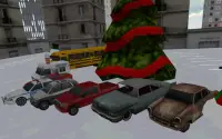 Car winter parking - 3D game Screen Shot 0