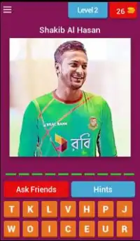 Guess Cricket Player Country Screen Shot 2
