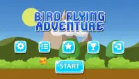 Bird Flying Adventure Screen Shot 1