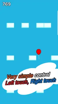 Fly balloon : Rise up deams - Very easy tap game Screen Shot 2