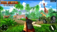 simulateur de chasse au cerf: Nouveau jeux de tir Screen Shot 3