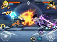 Stickman Ninja - 3v3 Battle Ar Screen Shot 5