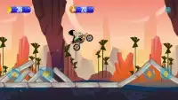 Robin Titans Go Bike Race Motorcycle racing 3D Screen Shot 1