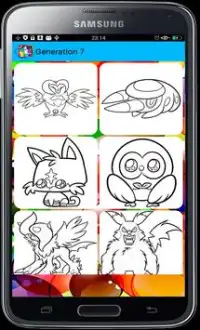 Coloring Book for Pokemon Fans Screen Shot 6