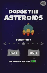 Dodge The Asteroids Screen Shot 3