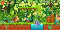 Приключения Бананового Конга:игра Super Island Run Screen Shot 2