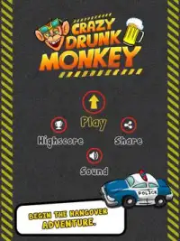 Crazy Drunk Monkey Screen Shot 5