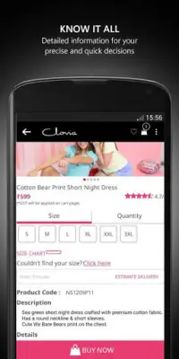 Clovia App - Shop Lingerie, Nightwear & Activewear Screen Shot 2