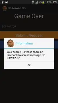 Go Nawaz Go Request Screen Shot 5
