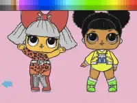 LOL Dolls Coloring Game Screen Shot 5