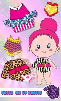 Chibbi dress up : Doll makeup games for girls Screen Shot 2