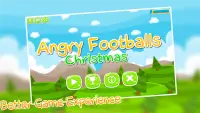 Angry Footballs 2: Christmas Screen Shot 3