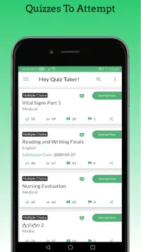 Quizmo: Free app to Create, Attempt, Share Quizzes Screen Shot 5