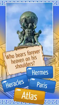 Greek Mythology Trivia Quiz Game Screen Shot 1