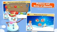 Jeux Fun Snowman de maternelle Screen Shot 4