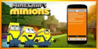 Minion MCPE - mod untuk Minecraft PE Screen Shot 2