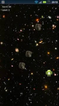 Droid Avoid Asteroid! Screen Shot 2