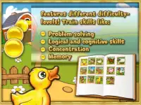 Animal puzzle for kids farm HD Screen Shot 9