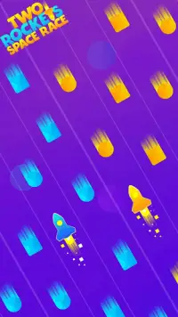 Two Rockets - Space Race Screen Shot 0