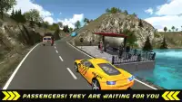 Taxi Driver Hill Climb sim 3D Screen Shot 5