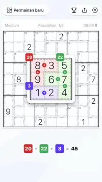 Killer Sudoku Teka-teki Sudoku Screen Shot 1