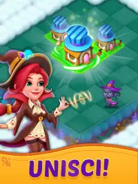 Merge Witches-Match Puzzles Screen Shot 8
