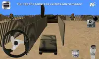 Army Training Truck Parking 3D Screen Shot 5